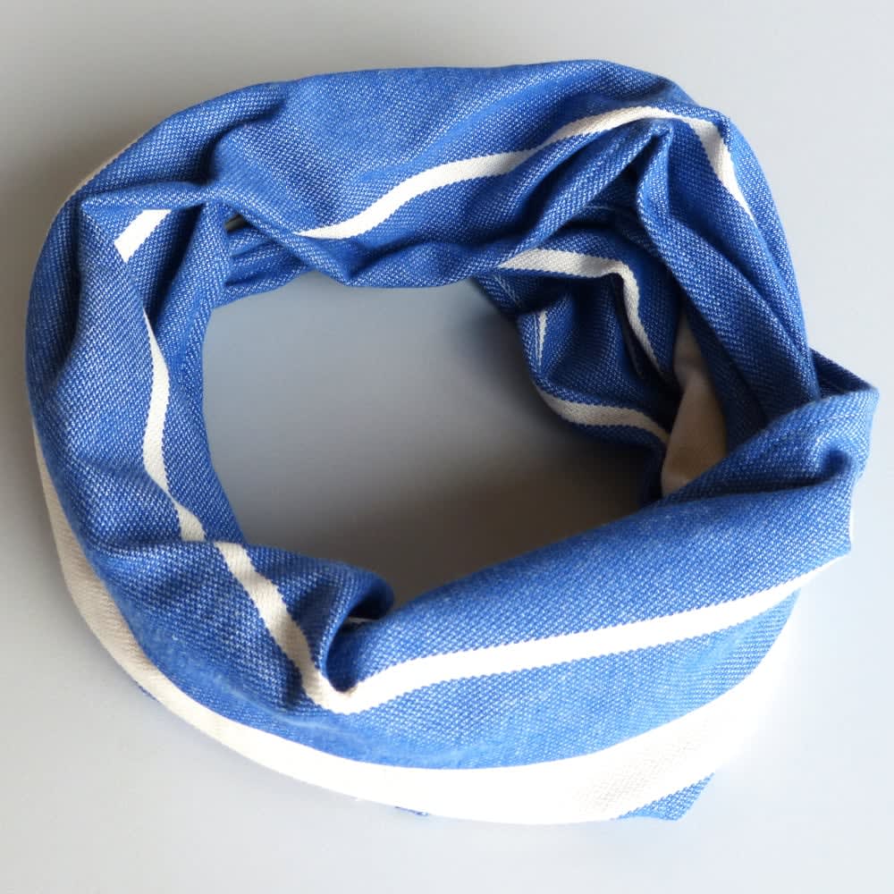 Loop Scarf Standard blue-nature