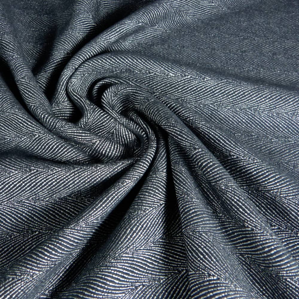 Baby Wrap Sling Twisted Lisca anthracite, second quality