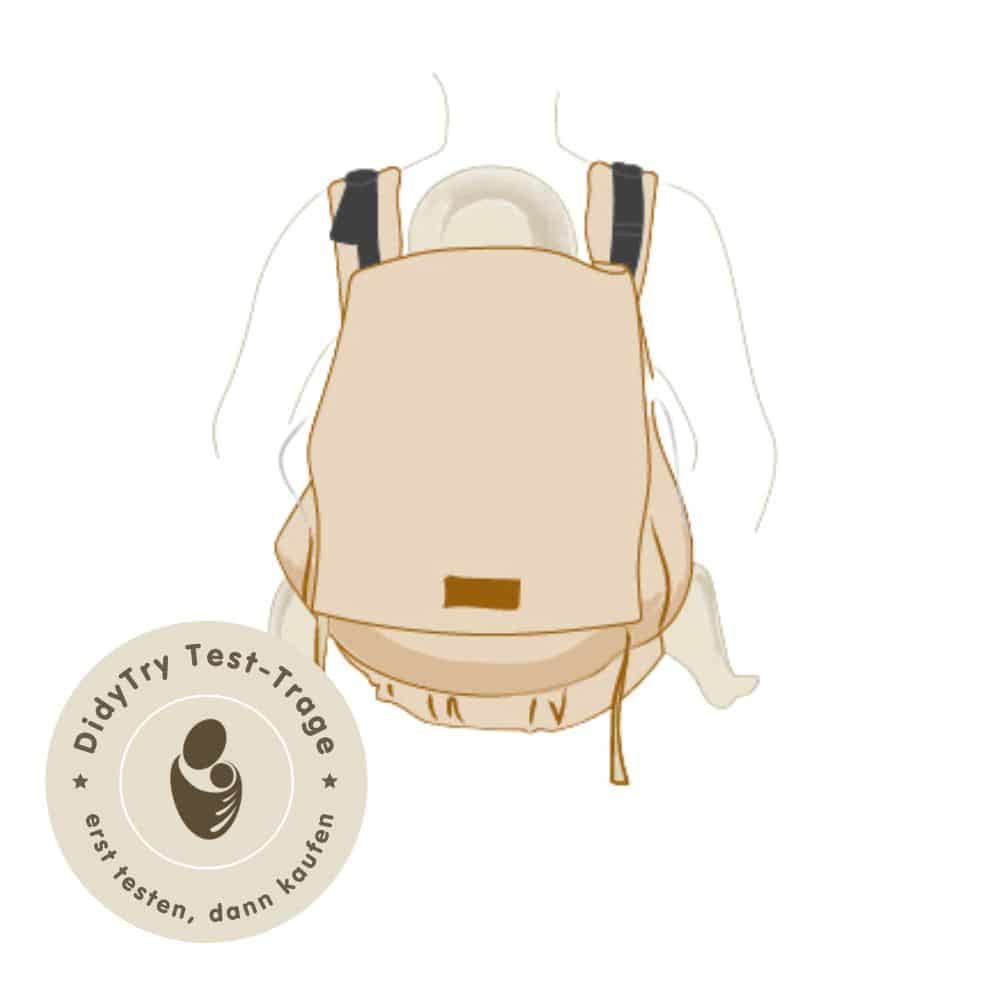 Test-DidyFix Toddler, Material: BW - reine Baumwolle DIDYMOS