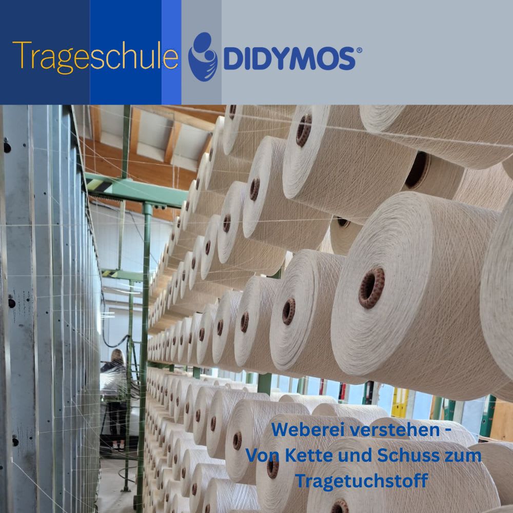 45-Minuten DIDYMOS - Weberei verstehen: Von Kette und Schuss zum Tragetuchstoff