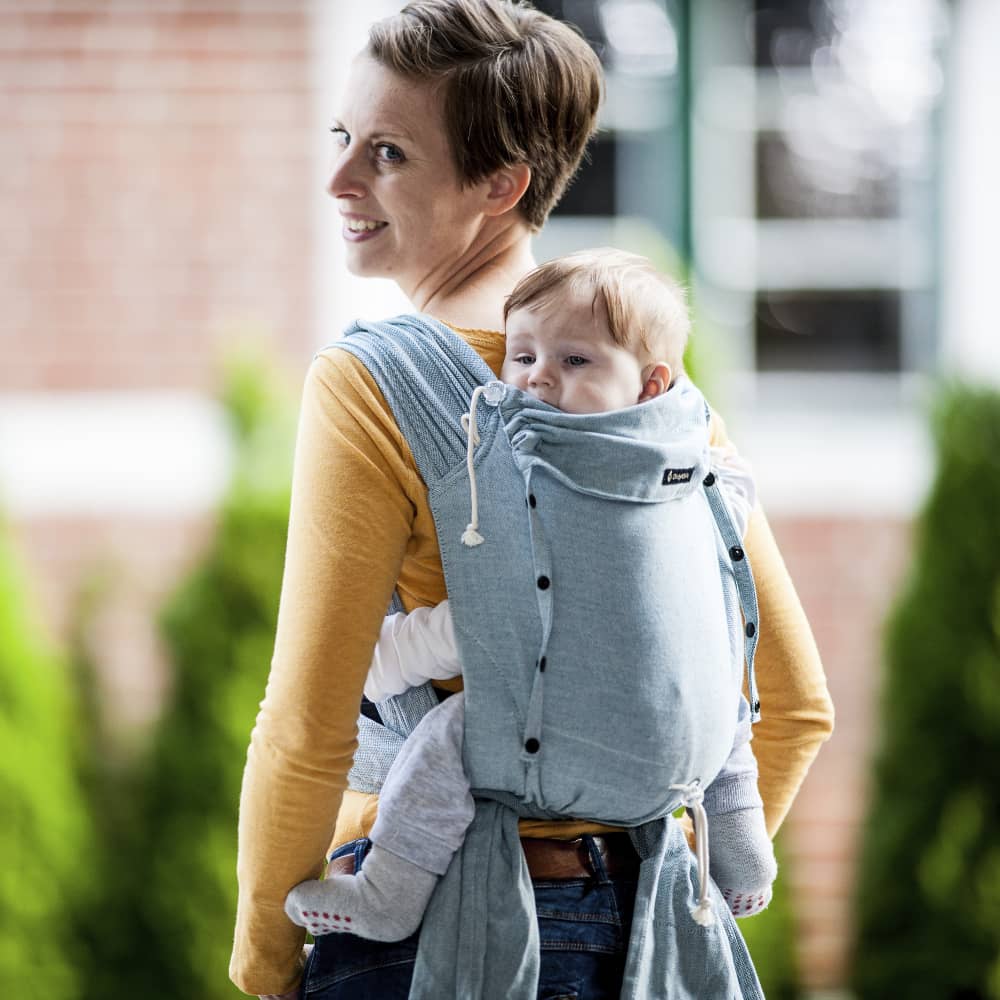 Halfbuckle Babytrage 3,5-20kg DidyKlick Ozean, Material: BW - reine Baumwolle, Größe: Ozean DIDYMOS