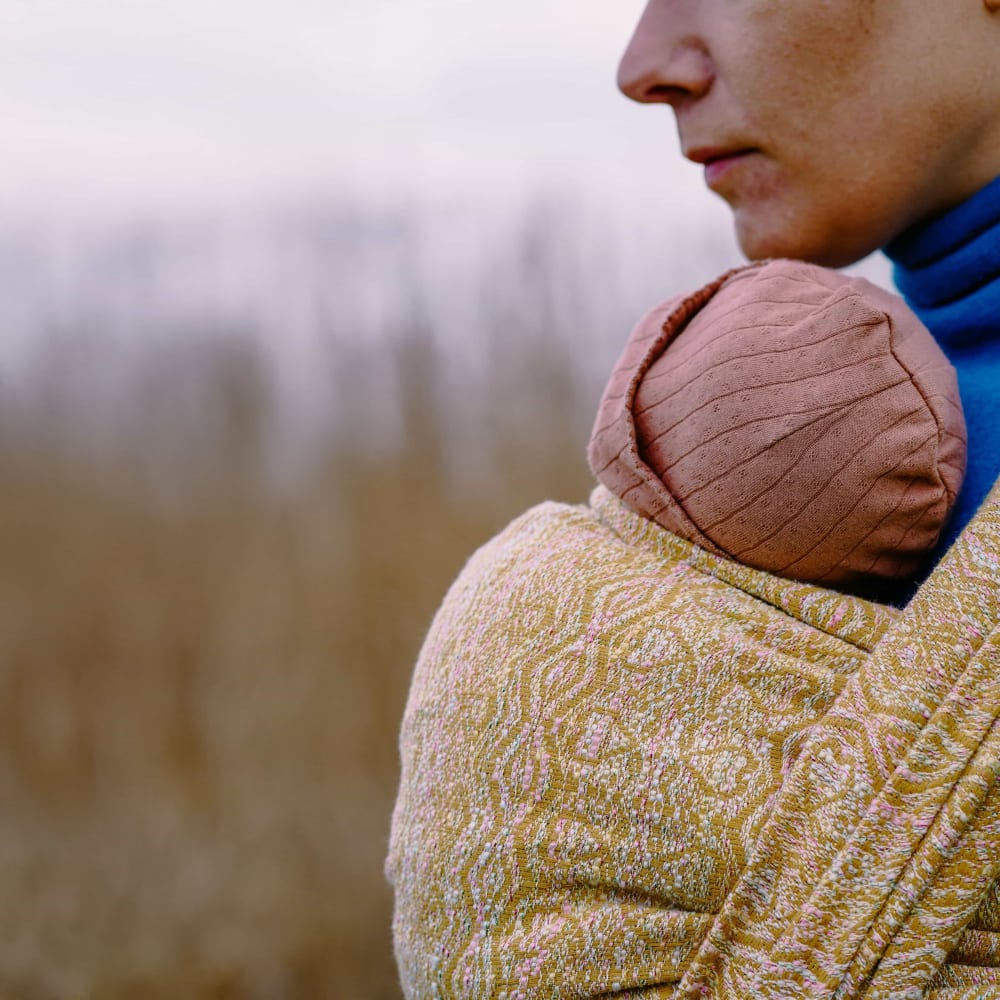 Baby Wrap Sling Hedwych Hearts Felice