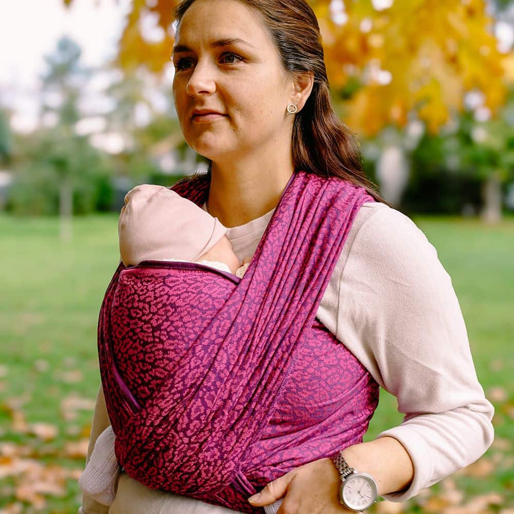Baby Wrap Sling Leo Fierce Violet