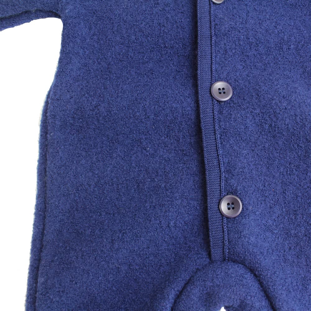 Baby´s Overall boiled wool, blue