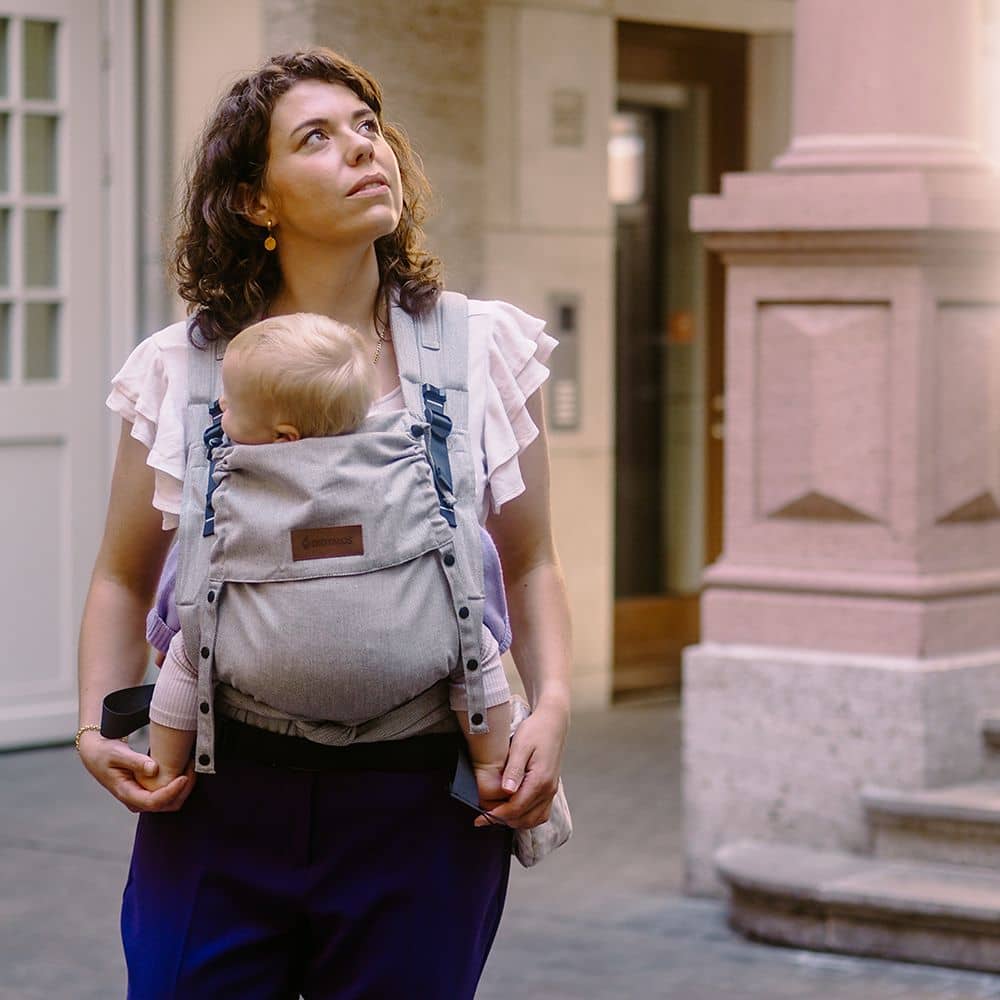 DidyFlow Baby Carrier Silver
