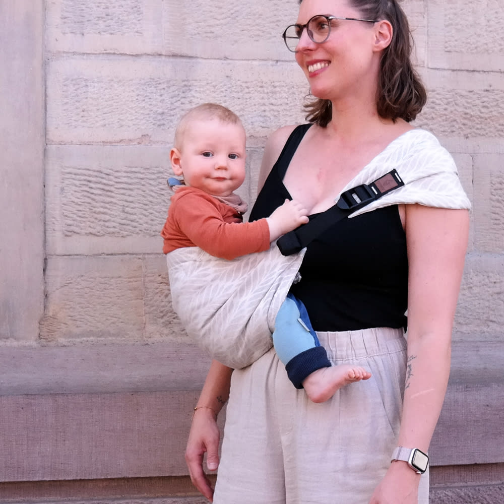 DidyHip Hip Carrier Trias Creme Linen