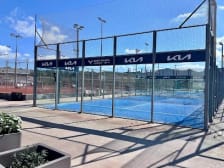Padel courts at Rafa Nadal Academy photo