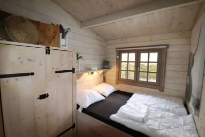 Cabin in Tzummarum with Pool and Tennis Court photo