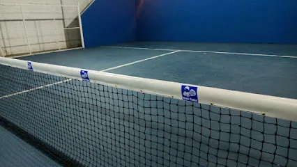 Blue padel photo