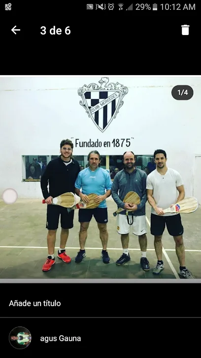 Cancha de Pelota Paleta Club Mercedes photo