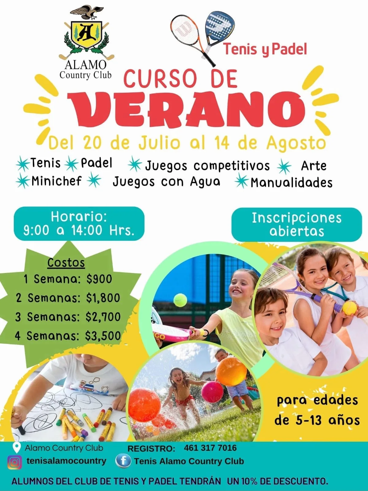 Alamo Country Club - Curso de Verano 2026 event image