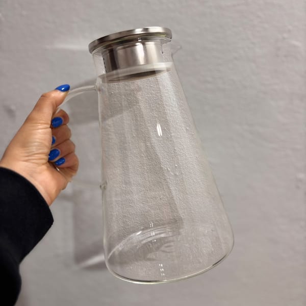 JARRA CONICA C/4 VASOS