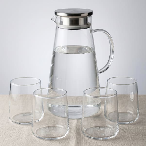 JARRA CONICA C/4 VASOS
