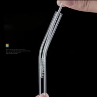 SORBETE CURVO VIDRIO TRANSPARENTE – foto 1