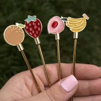 SET CUCHARAS FRUTAS x4 – foto 2