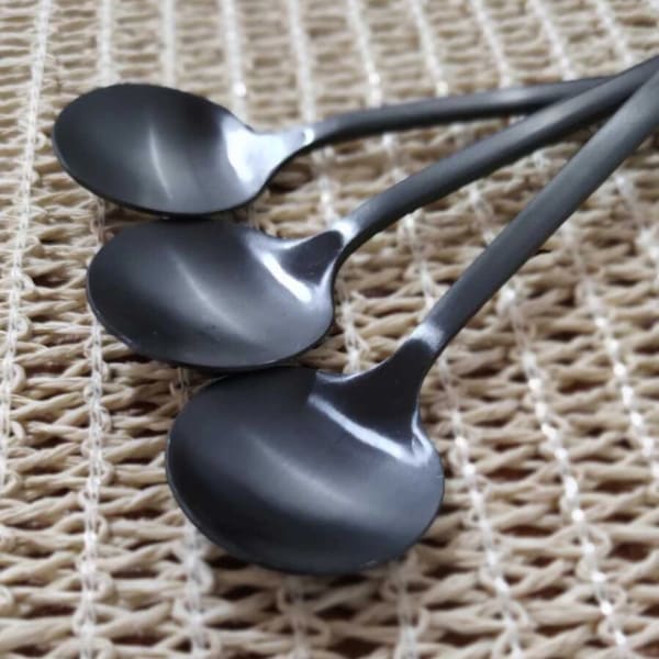 Cuchara acero Black