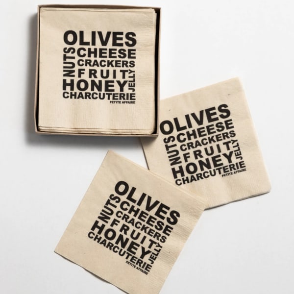 Servilleta de Papel Copetin Olives (25 unidades) -