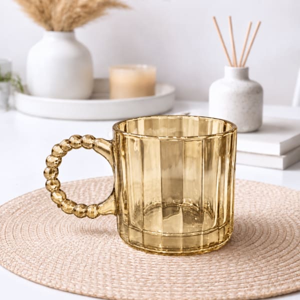 TAZA CIRCULAR AMBAR x6
