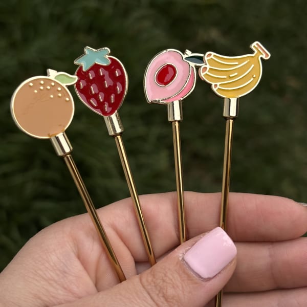 SET CUCHARAS FRUTAS x4