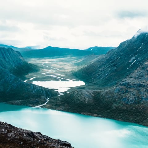 Besseggen ridge, Jotunheimen, Norway