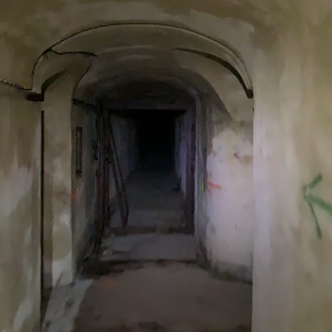 WWII bunker, Dolomites, Italy