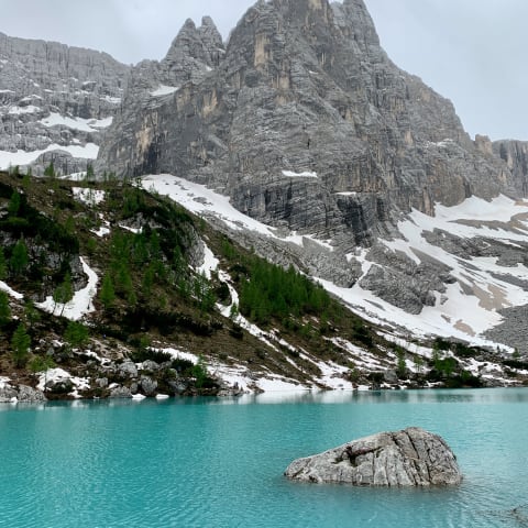 Lake, Dolomites, Italy