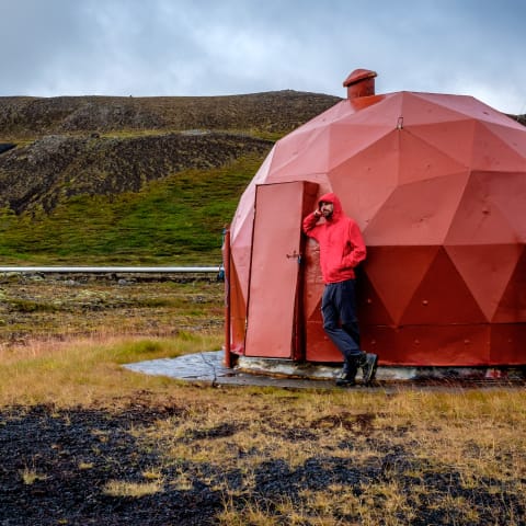 Martian landscape in Iceland
