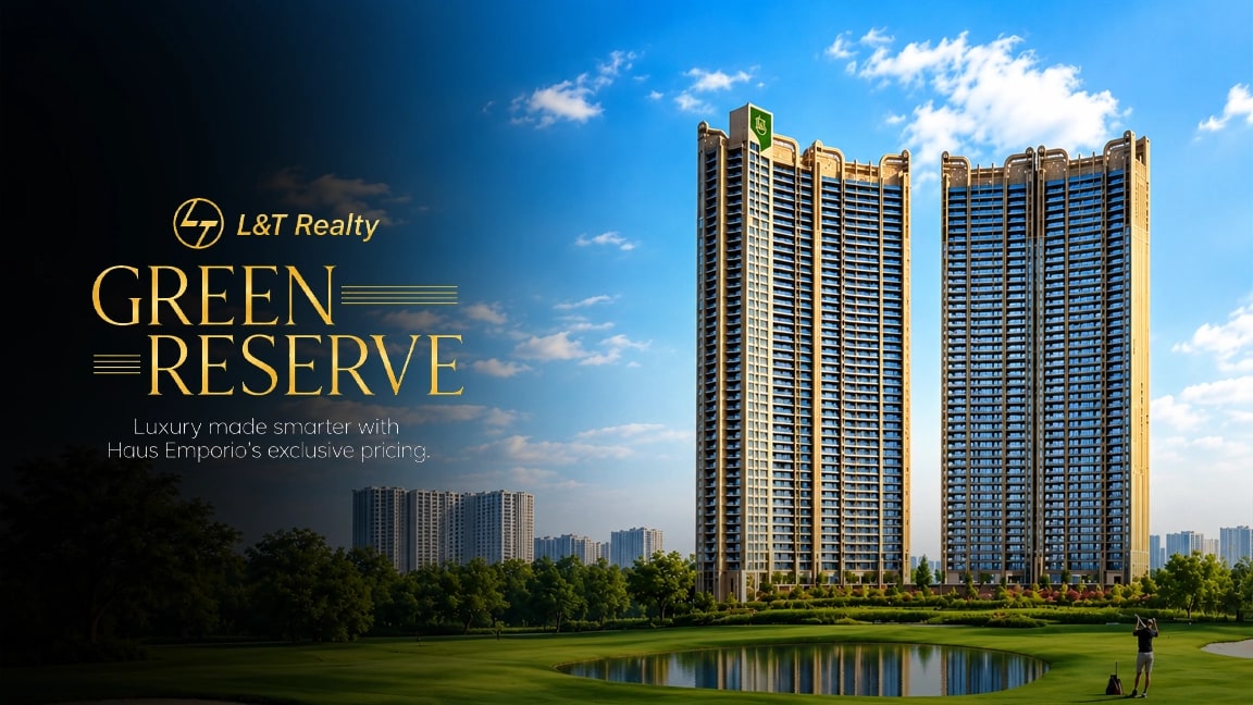 L&T Green Reserve luxury golf-facing apartments in Sector 128 Noida