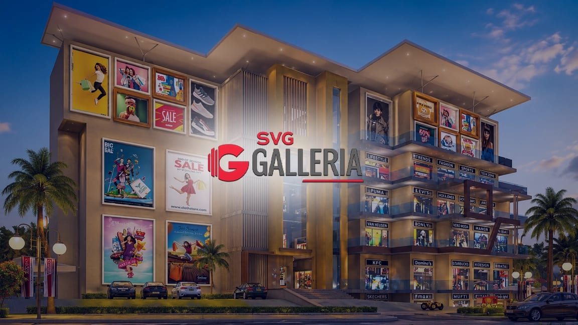 SVG Galleria commercial retail project in Sector 131 Jaypee Wish Town Noida