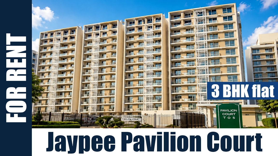 2 BHK flat for Rent in Jaypee Pavilion Court