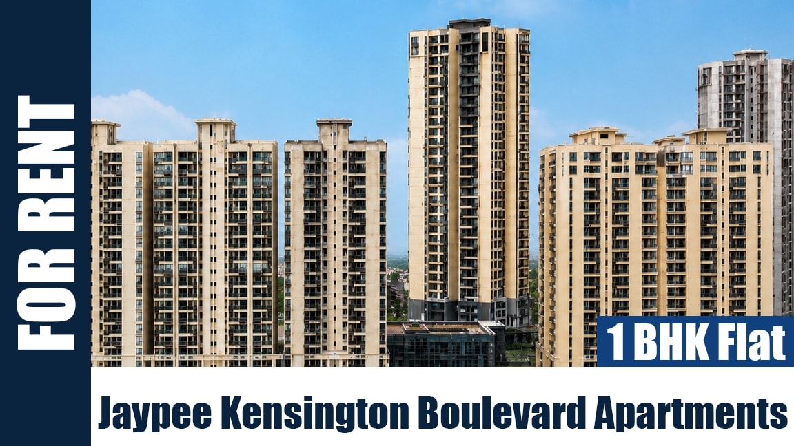 1 BHK Flat for Rent in Jaypee Kensington Boulevard Apartments