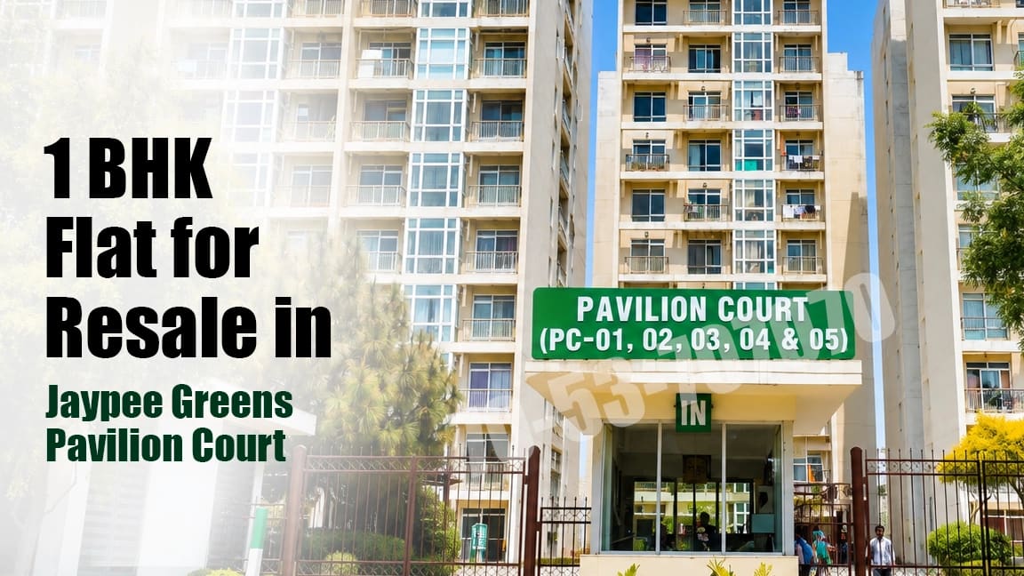 1 BHK Flat for Resale in Jaypee Greens Pavilion Court