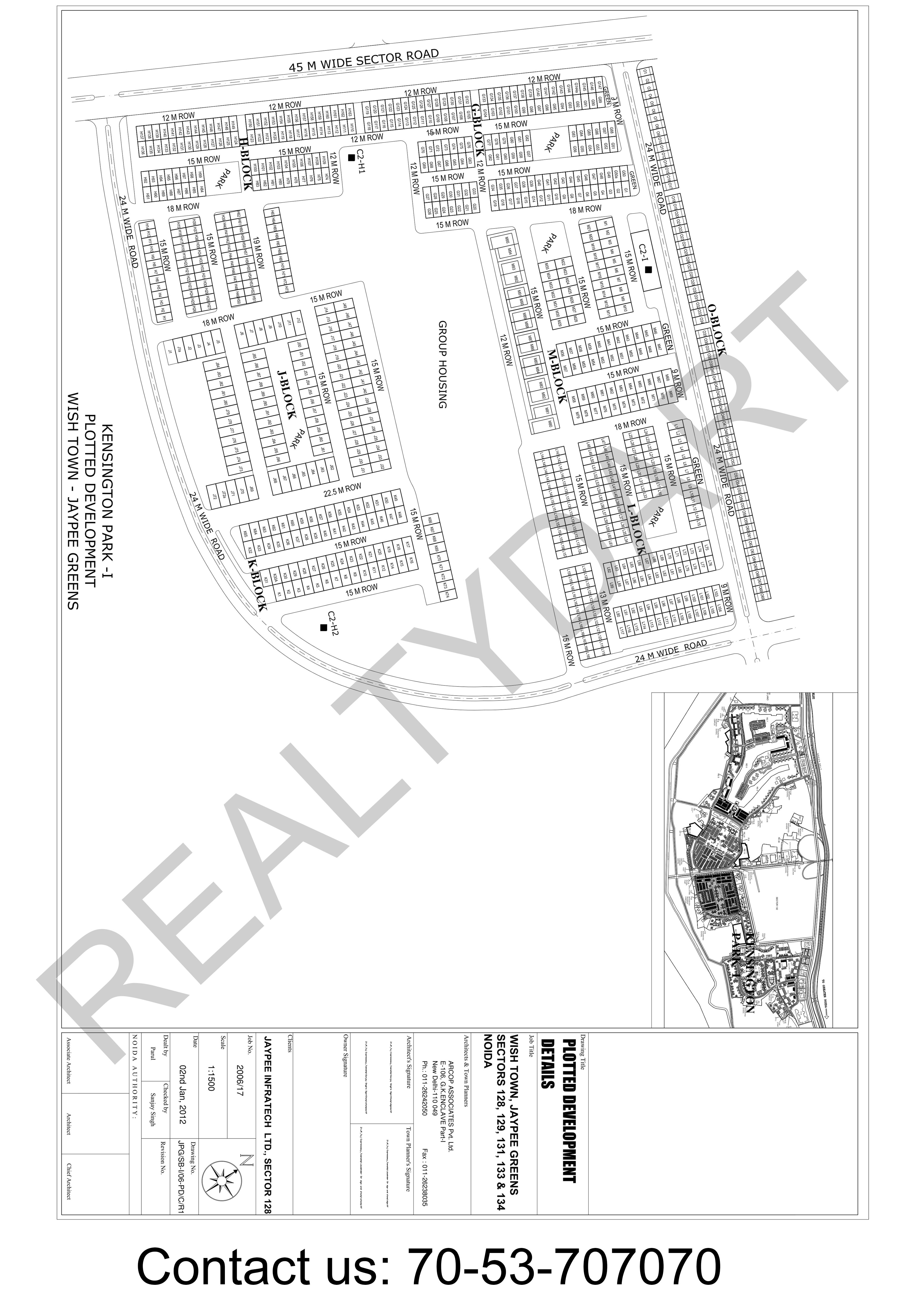 Jaypee Kensington Park Plots 1