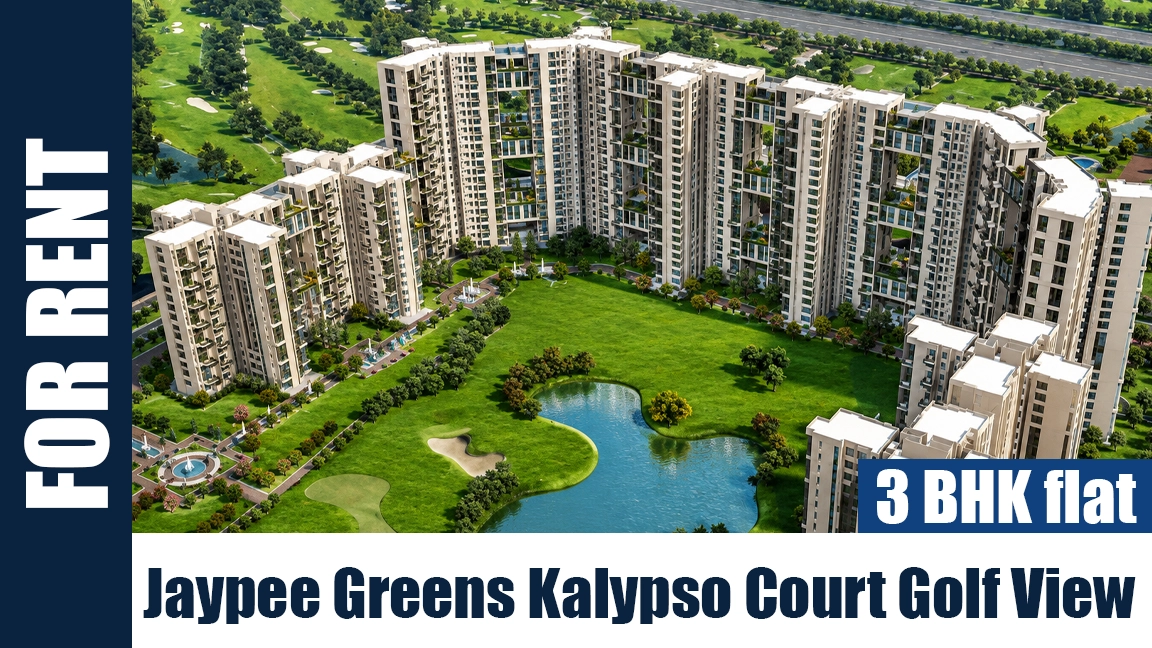 3 BHK Flat for Rent in Jaypee Greens Kalypso Court
