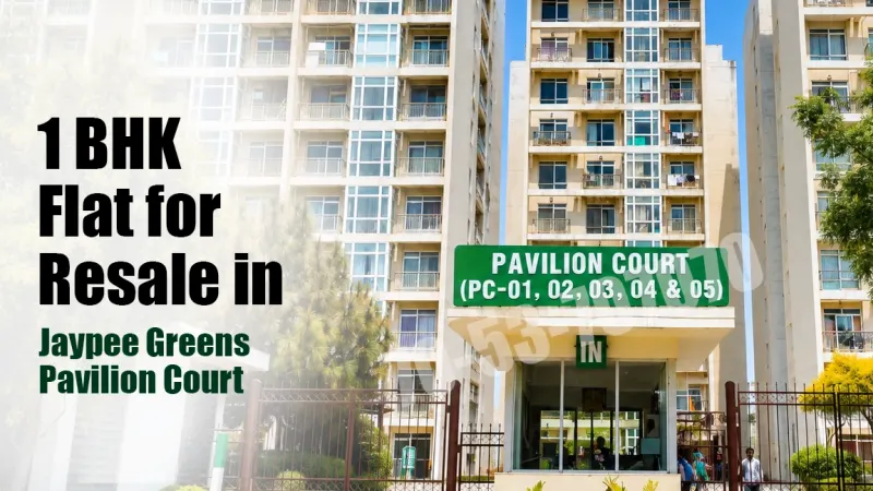 1 BHK Flat for Resale in Jaypee Greens Pavilion Court