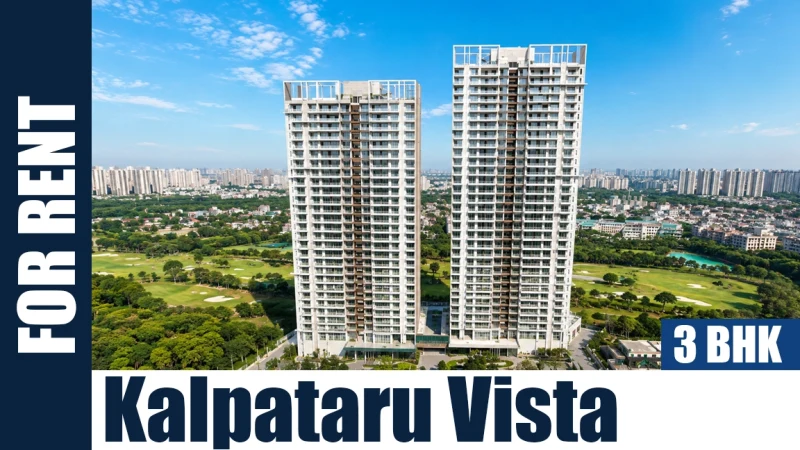 3 BHK Flat for Rent in Kalpataru Vista