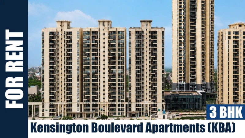 3 BHK for rent in Kensington Boulevard Apartments