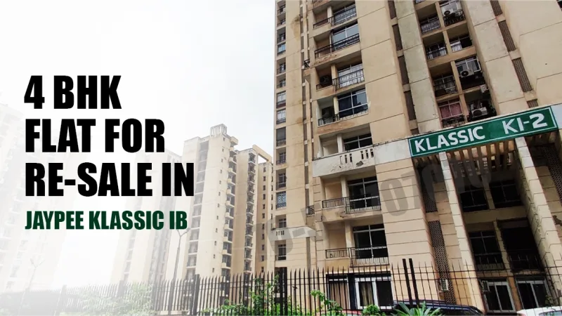4 BHK Flat for Resale in Jaypee Greens Klassic IB