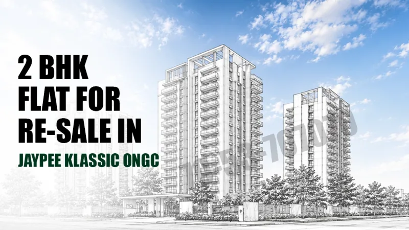 2 BHK Flat for Resale in Jaypee Klassic ONGC (KNG)