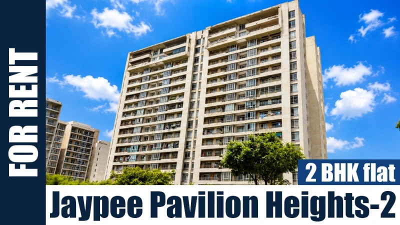 2 BHK Flat for Rent in Jaypee Pavilion Heights 2