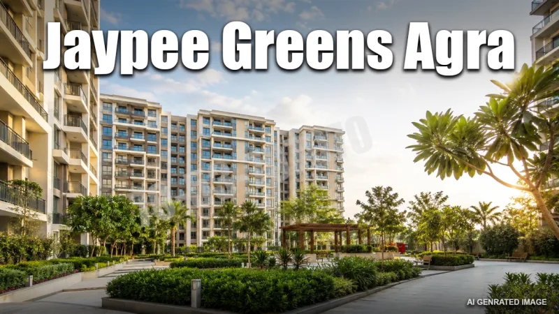 Jaypee Greens Agra residential plots in Kuberpur near Yamuna Expressway