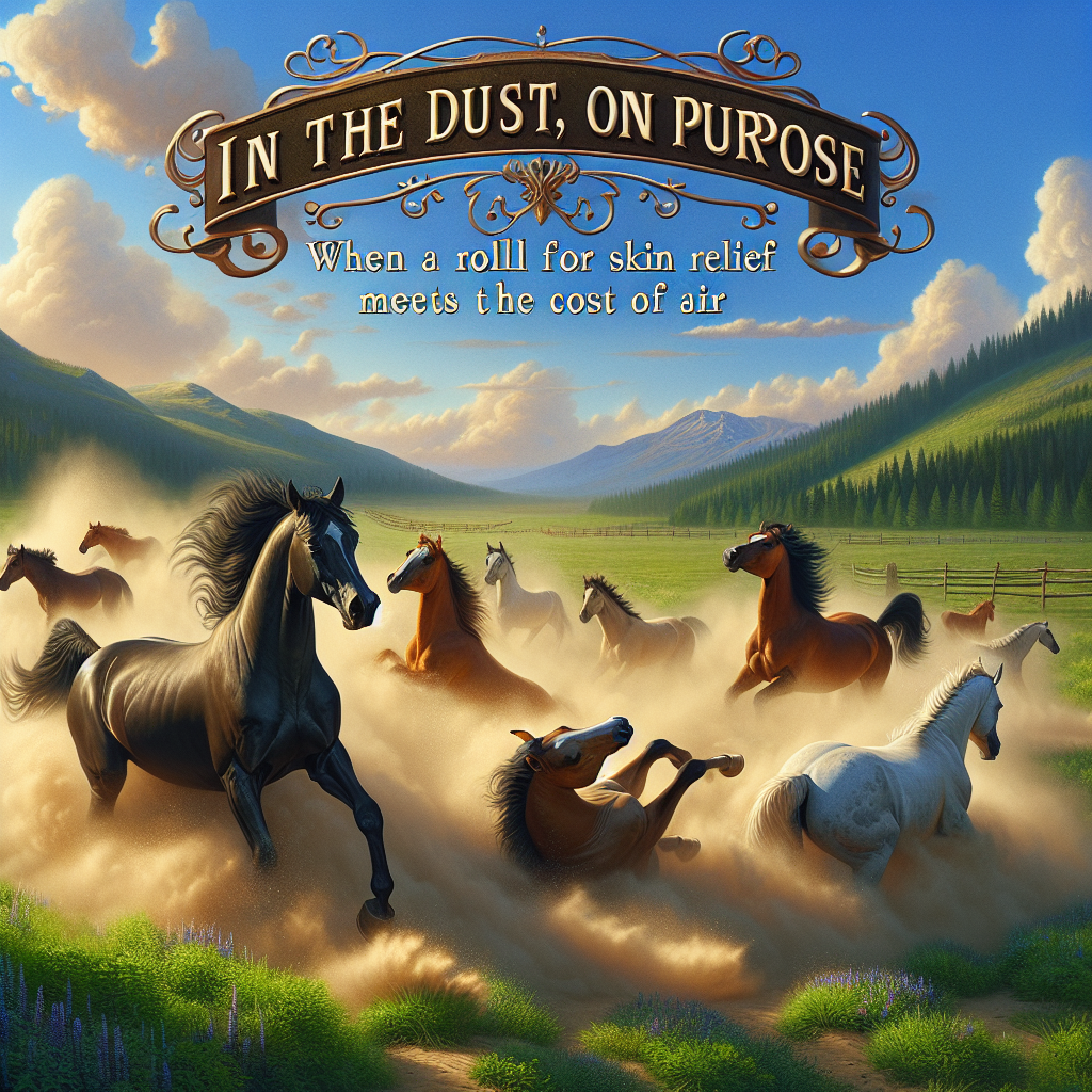 In the Dust, On Purpose: When a Roll for Skin Relief Meets the Cost of Air