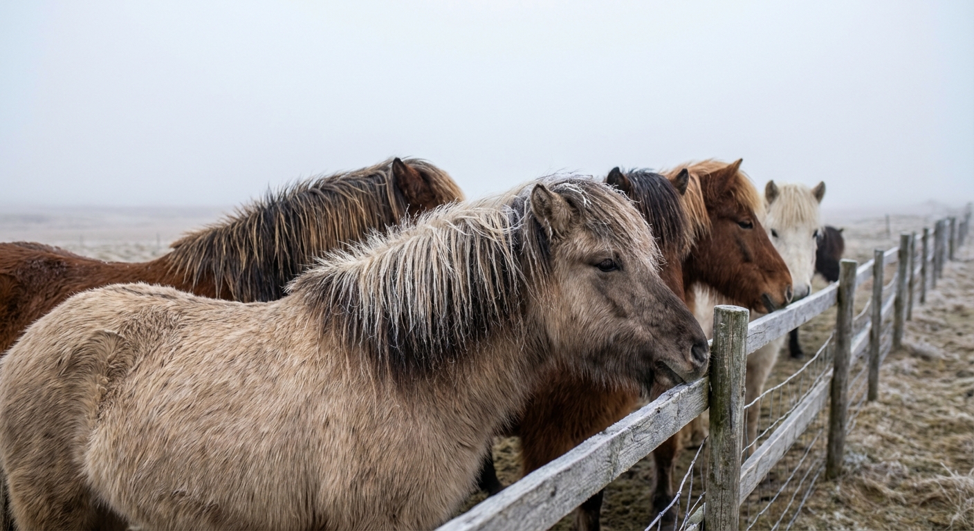 Borrowed Calm: When a Horse’s Body Settles Beside a Trusted Friend