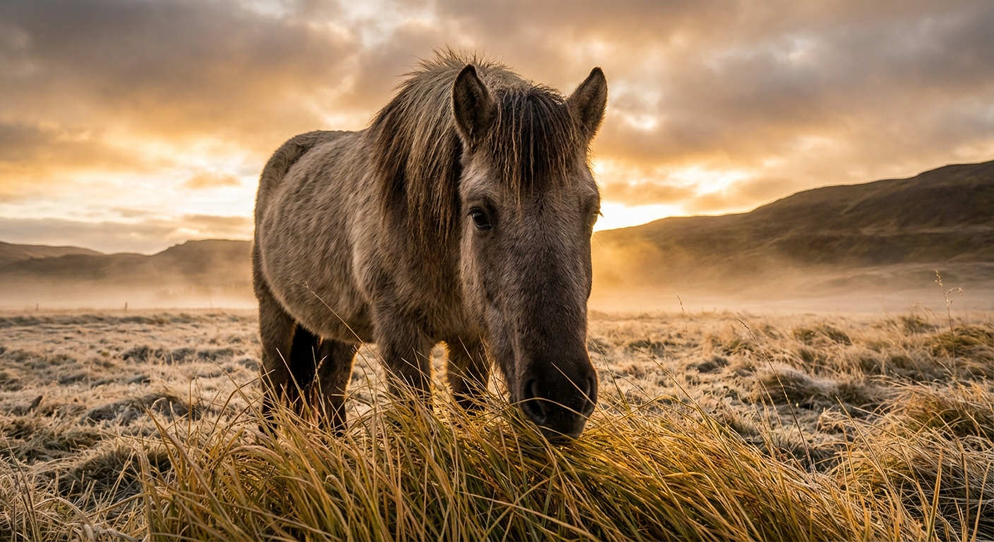 Becoming Background: Presence Without a Task for the Horse