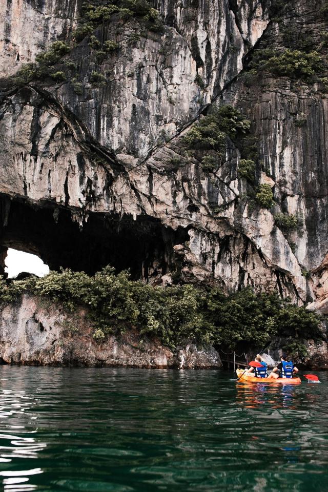 Chèo kayak