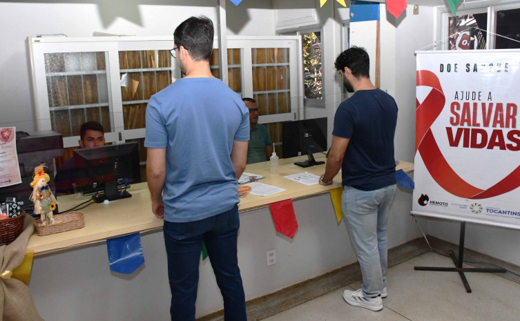 Tocantins inicia campanha Junho Vermelho para reforçar estoques de sangue