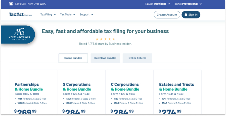 TaxAct Business