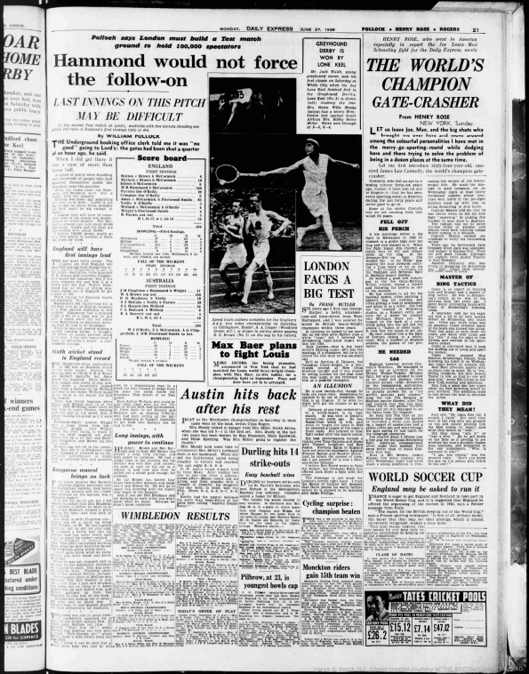 1938 Daily Express
