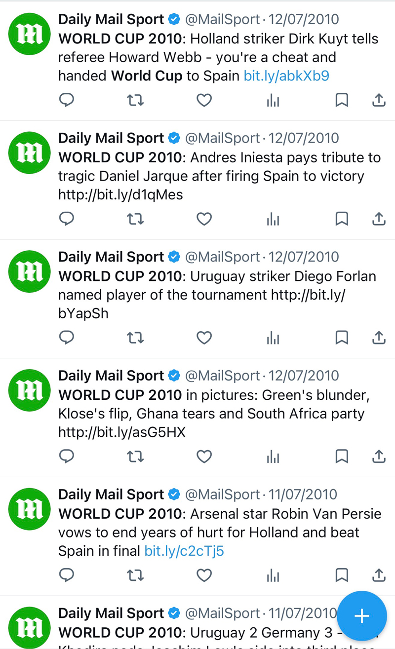 2010 Daily Mail