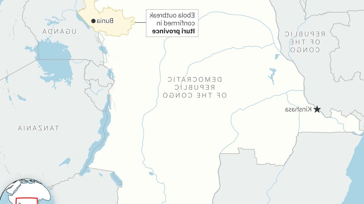 Ebola outbreak in Congo kills 65 people